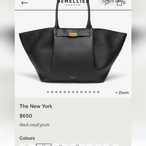 Authentic Demellier purse, Olive